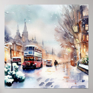 Affiche London-Winter Wonderland (A)