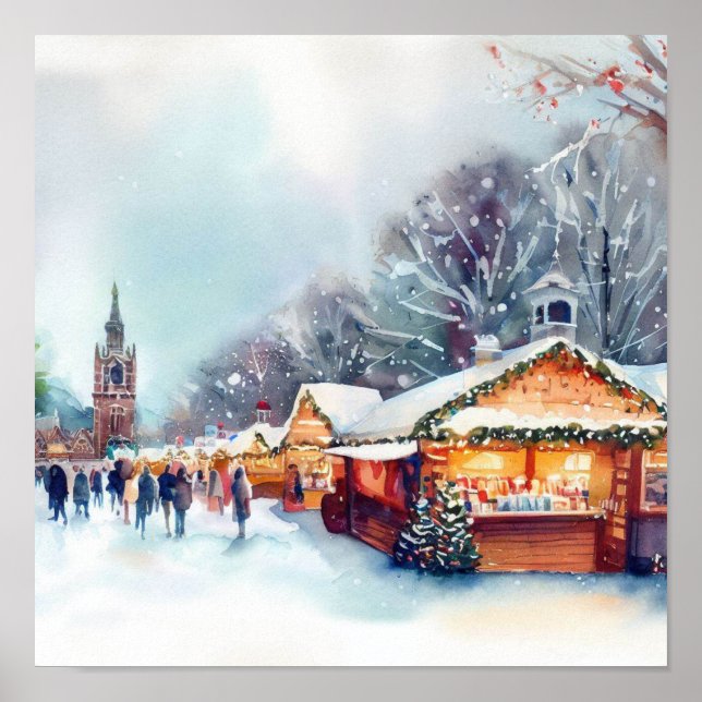 Affiche London-Winter Wonderland à Hyde Park (D), (Devant)