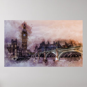 Affiche Londres