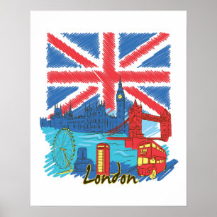 Affiche Londres