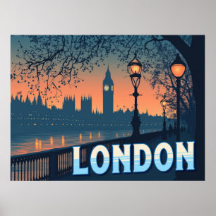 Affiche Londres