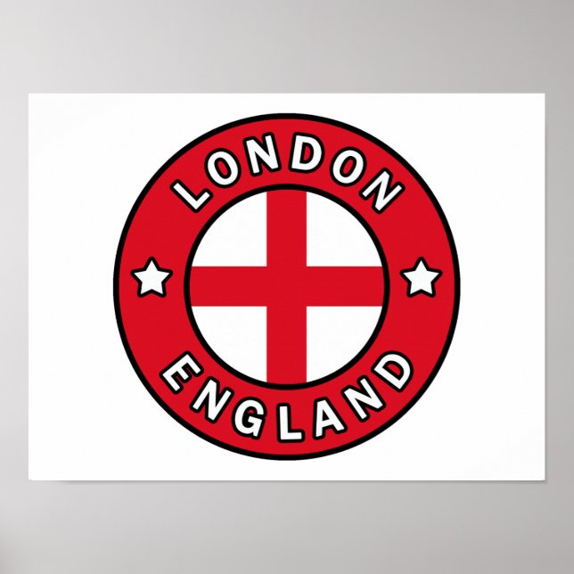 Affiche Londres Angleterre (Devant)