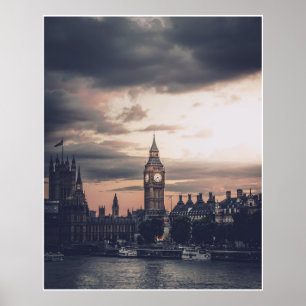 Affiche Londres Big Ben