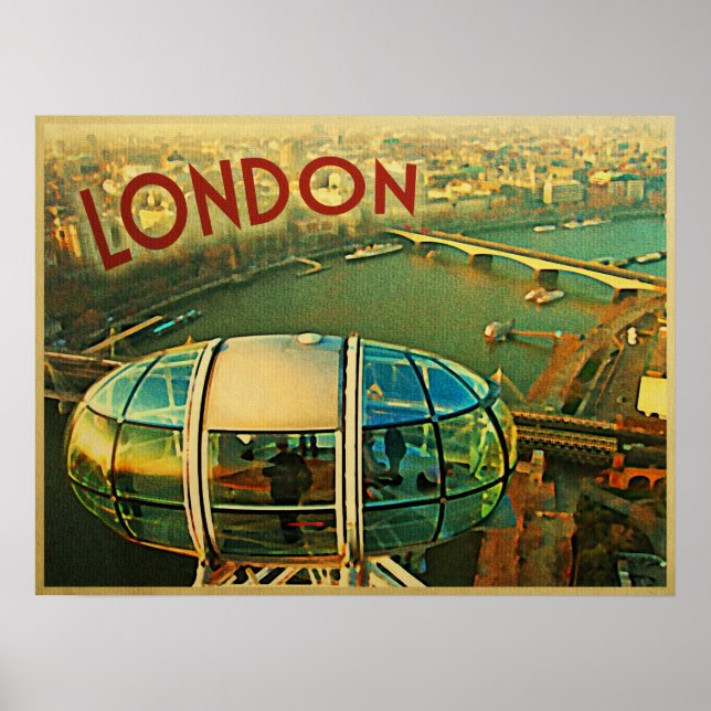 Affiche Londres Panorama (Devant)