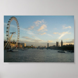 Affiche Londres Skyline