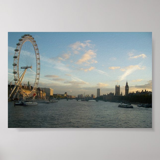 Affiche Londres Skyline (Devant)