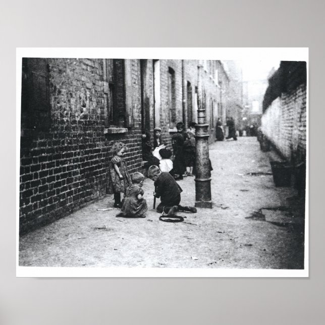 Affiche Londres Slums (Devant)