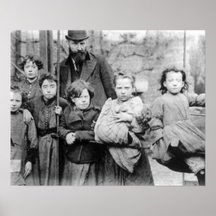 Affiche Londres Slums