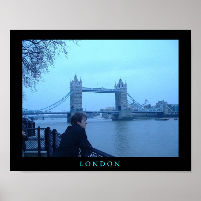 Affiche Londres - Tower Bridge (Devant)