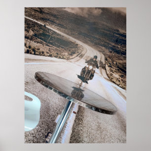 Affiche Lone Rider cafe cruise.