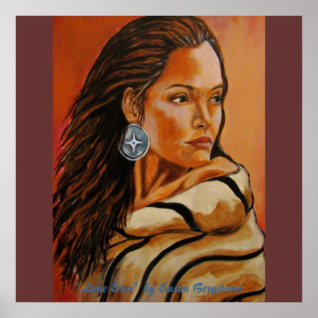 Affiche "Lone Star" de Susan Bergstrom (Devant)