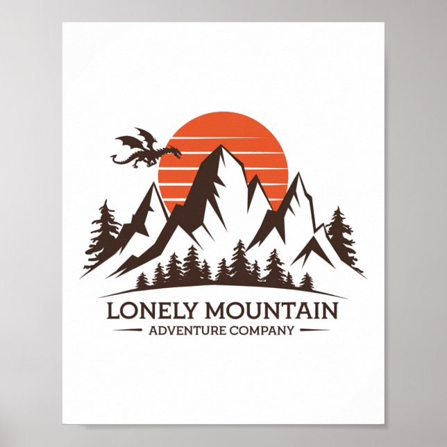 Affiche Lonely Mountain - Adventure Company - Voyage d'Ima (Devant)