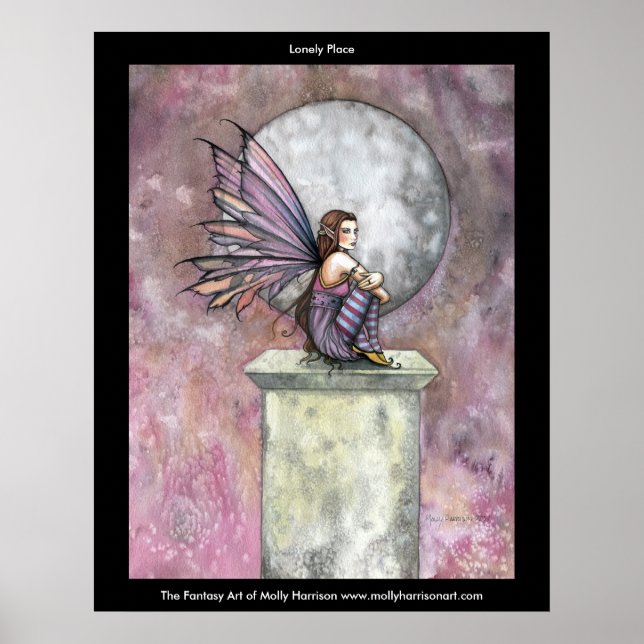 Affiche Lonely Place Fairy par Molly Harrison (Devant)