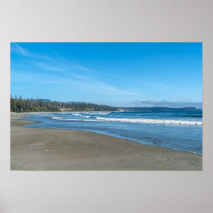 Affiche Long Beach à Tofino - BC, Canada
