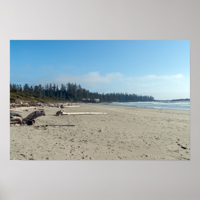 Affiche Long Beach à Tofino - BC, Canada (Devant)