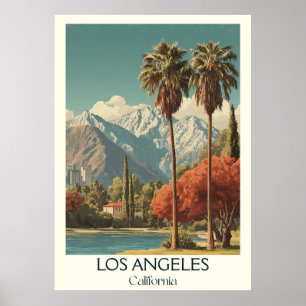 Affiche Long Beach California Art   City Beach Sky