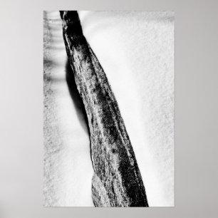 Affiche long froid dur solitaire