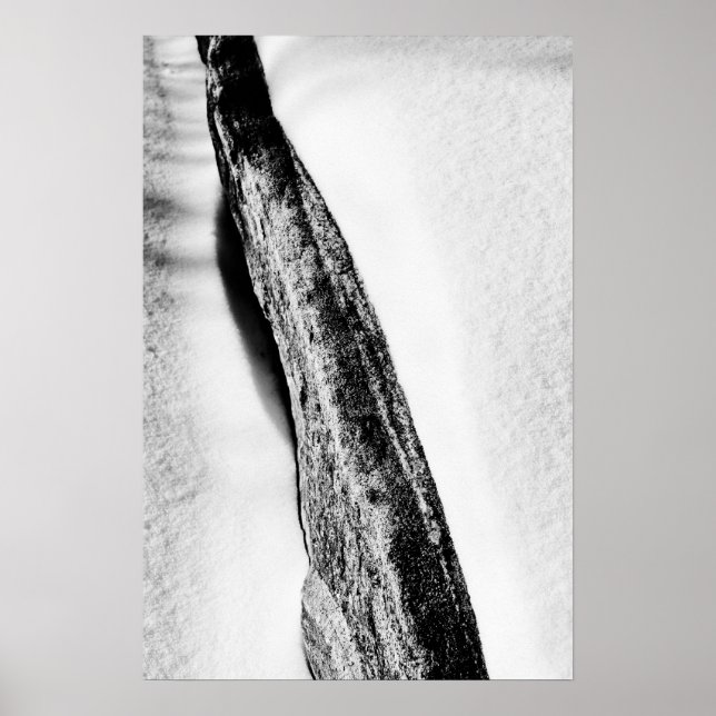 Affiche long froid dur solitaire (Devant)