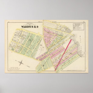 Affiche Long Pond et Cranston Street Baptist Church