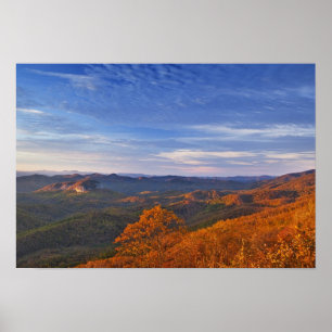Affiche Looking Glass Rock au lever du soleil dans le Pisg
