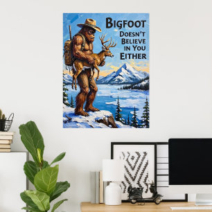 Affiche Lookout de Lakeside : Bigfoot's Protective Hold