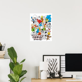 Affiche LOONEY TUNES™ Color Pop Motif