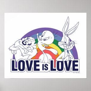 Affiche LOONEY TUNES™ - L'amour c'est l'amour