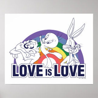 Affiche LOONEY TUNES™ - L'amour c'est l'amour