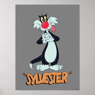 Affiche LOONEY TUNES™ Rires Rétro | SYLVESTER™