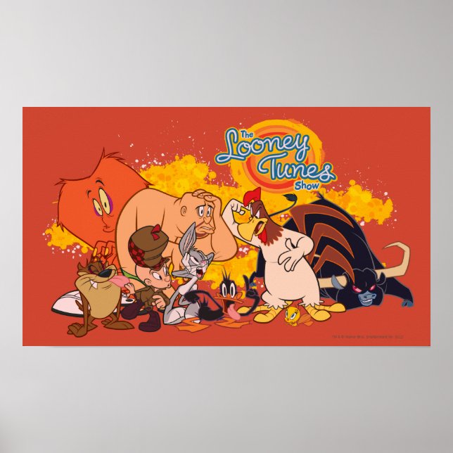 Affiche Looney Tunes Show Cast & Logo (Devant)