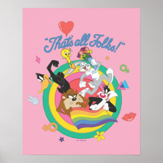 Affiche LOONEY TUNES™ - That's All Folks! Pride Bullseye