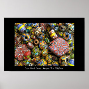 Affiche Loose Beads Series - Antique Millefiori Glass