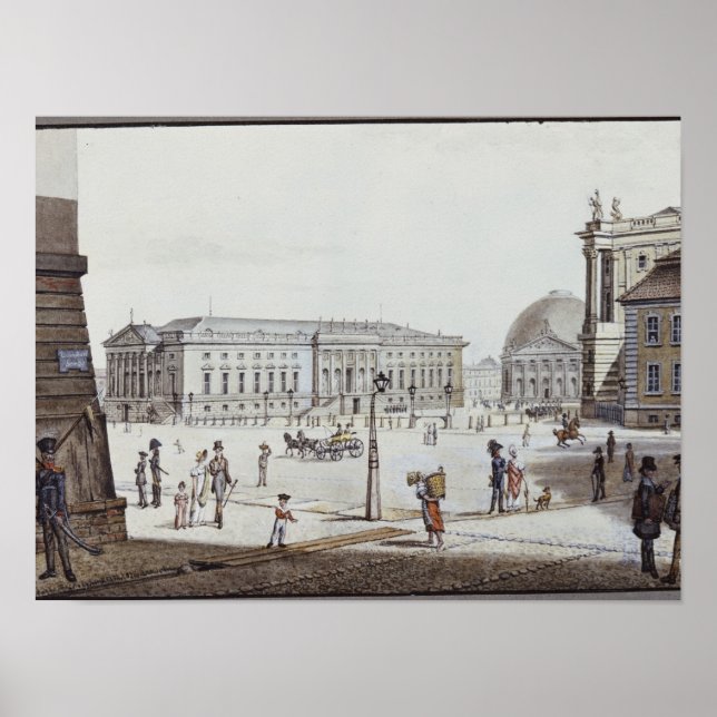 Affiche L'Opéra, Berlin (Devant)