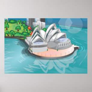 Affiche L'Opéra de Sydney