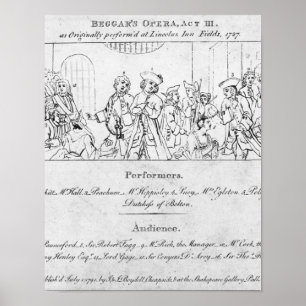 Affiche L'Opéra du Gueux