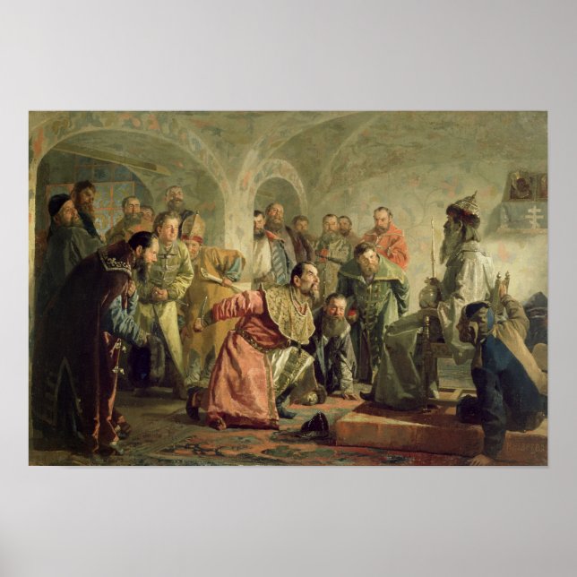 Affiche L'Oprichnina à la Cour d'Ivan IV (Devant)