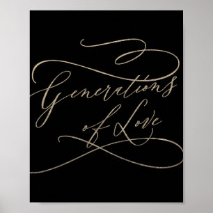 Affiche L'or romantique et les générations noires de l'amo