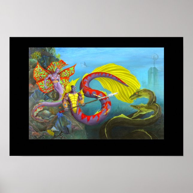 Affiche Lord and Lady of Atlantis (Devant)