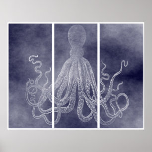 Affiche Lord Bodner Triptych In Violet