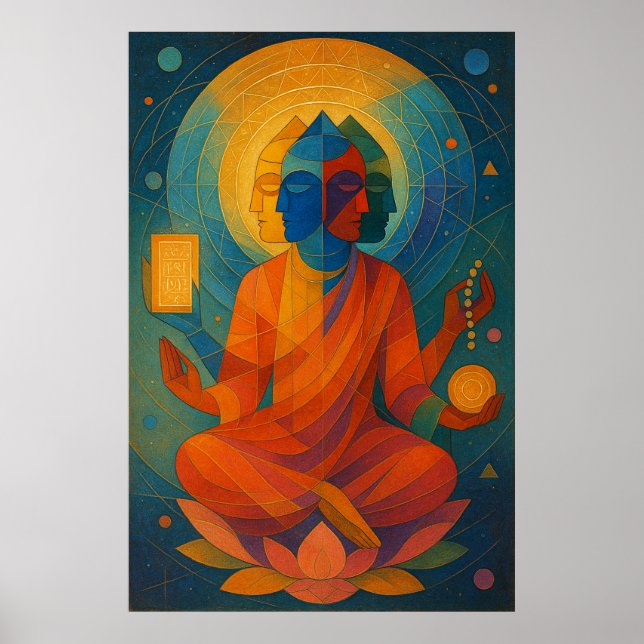 Affiche Lord Brahma - Créateur de l'univers (Devant)