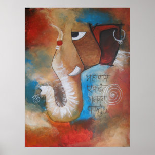 Affiche lord ganesha