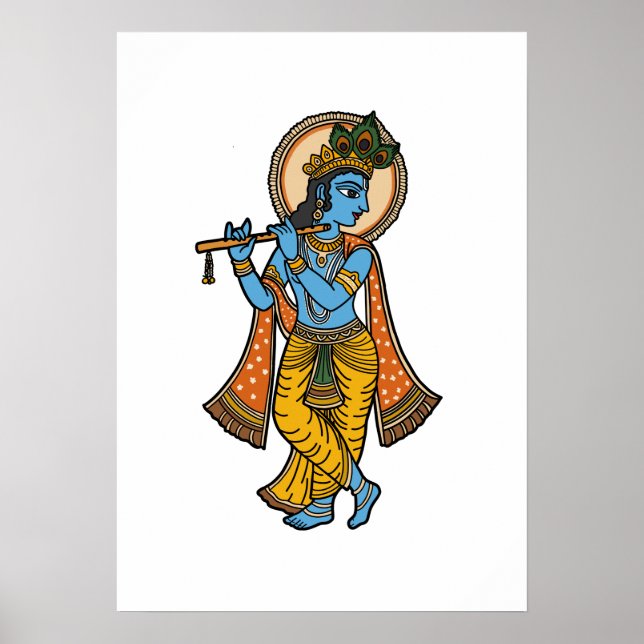 Affiche Lord Krishna  (Devant)