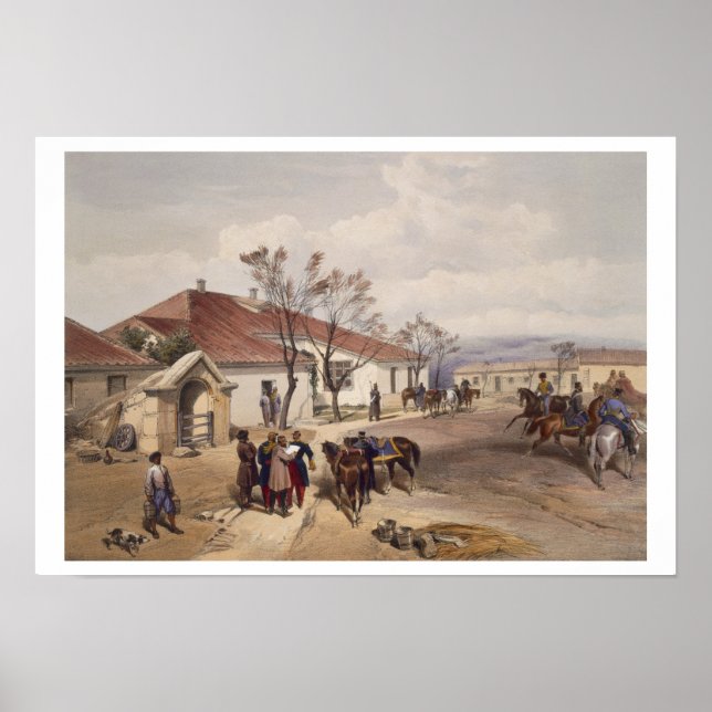 Affiche Lord Raglan's Head Quarters at Khutur Karagatch, p (Devant)