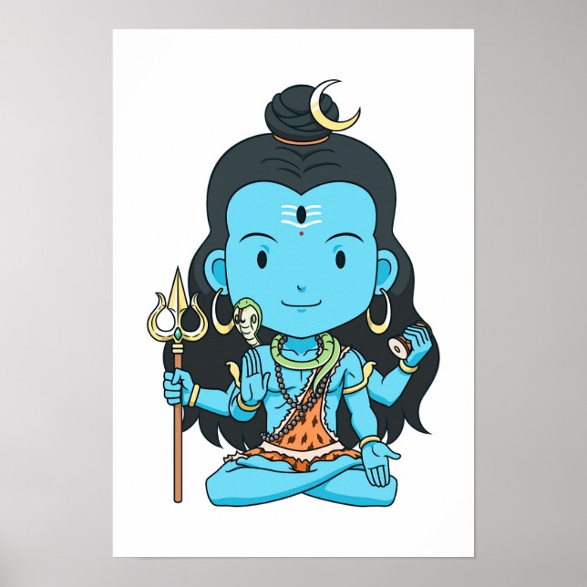Affiche Lord Shiva (Devant)