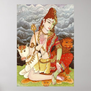 Affiche lord shiva