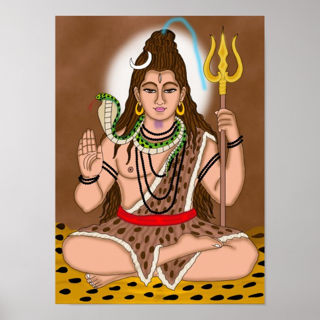 Affiche Lord Shiva (Devant)