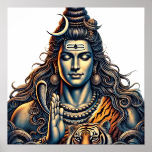 Affiche Lord Shiva - Le développement cosmique de la créat