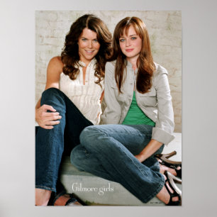 Affiche Lorelai & Rory Sitting Portrait