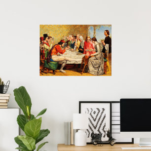 Affiche Lorenzo et Isabella par John Everett Millais