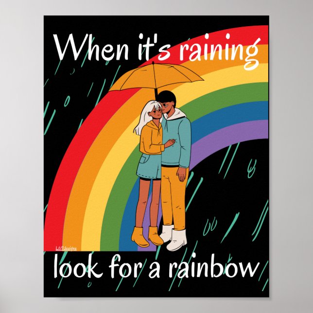 Affiche LORSQU'IL PLONGE, RECHERCHEZ UNE SOURCE D'inspirat (Devant)